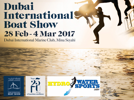 Flyboard at Dubai Boat Show 2017